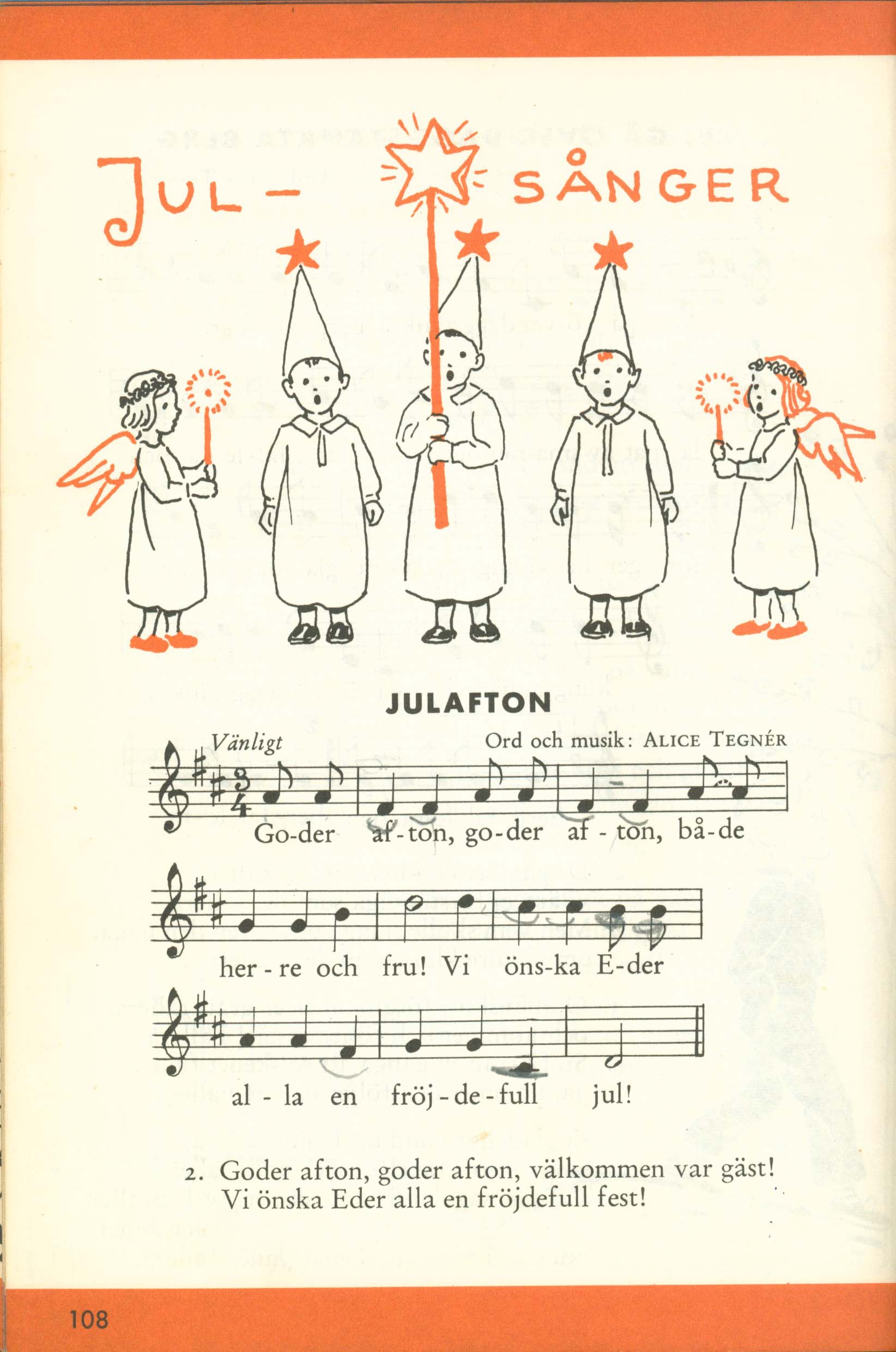 Le canzoni svedesi per Santa Lucia – Luciasånger text och partitur