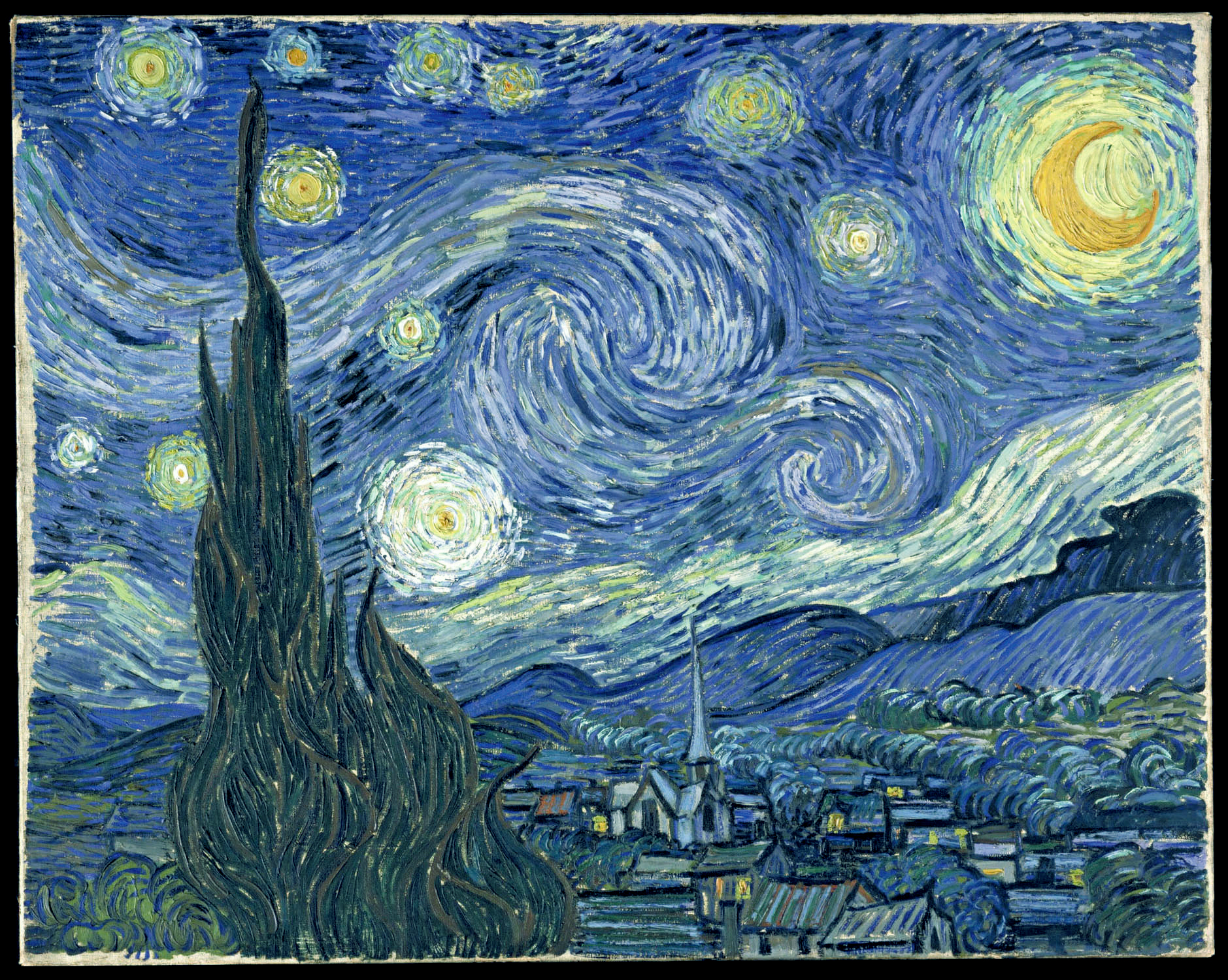 Vincent Van Gogh - La notte stellata