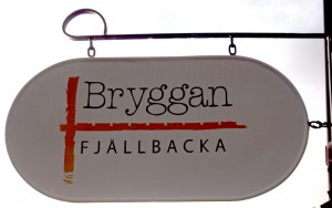 Fjällbacka Bryggan - insegna