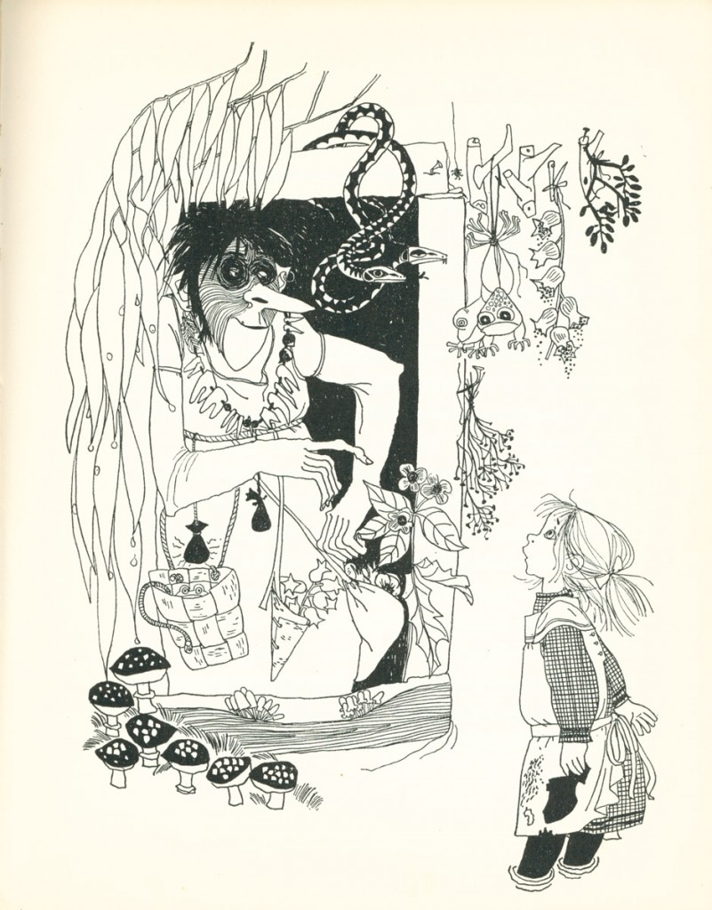 Källström Ylva - Illustration från boken Sagor vid Dammen av Edith Unnerstad - 1965